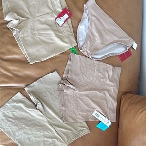 Bundle Men’s Nude Dancewear Shorts & Dancebelt